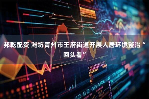 邦乾配资 潍坊青州市王府街道开展人居环境整治“回头看”