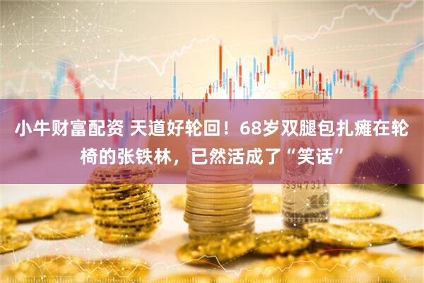小牛财富配资 天道好轮回！68岁双腿包扎瘫在轮椅的张铁林，已然活成了“笑话”
