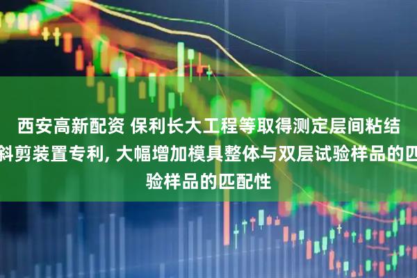 西安高新配资 保利长大工程等取得测定层间粘结强度斜剪装置专利, 大幅增加模具整体与双层试验样品的匹配性